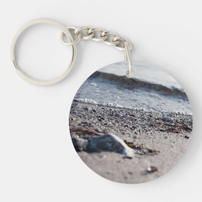 Beach close up key ring (Front)