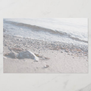 Beach close up stationery