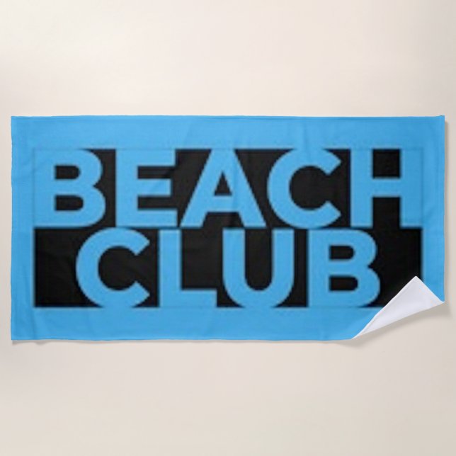 Beach Club beach towel (Front)