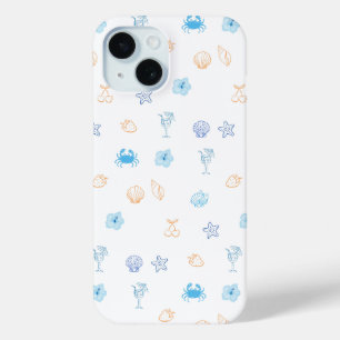 Beach Club Birthday iPhone 15 Case