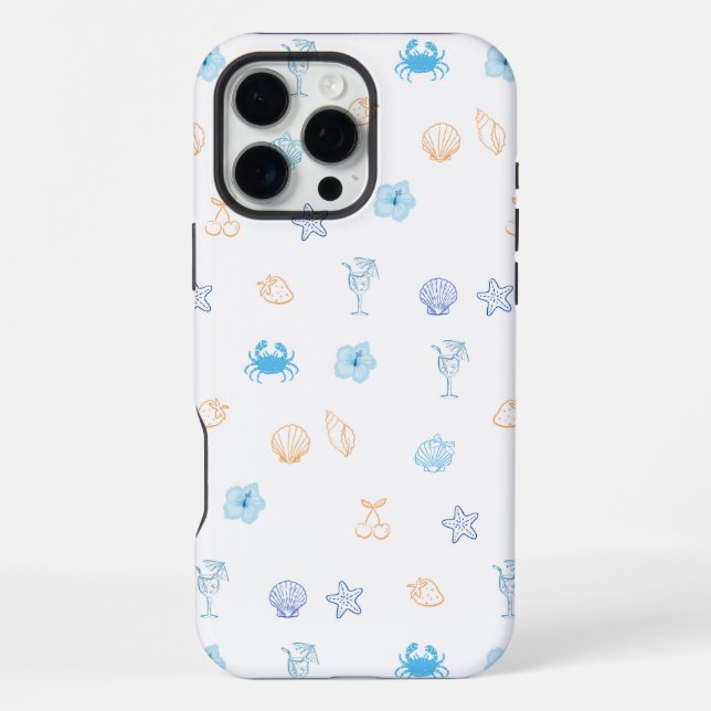 Beach Club Birthday iPhone Case (Back)