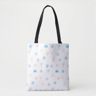 Beach Club Birthday Tote Bag