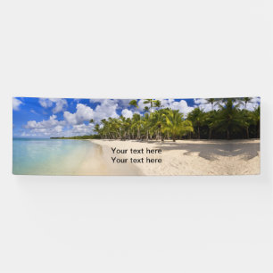 Beach Coastal Background Party Banner