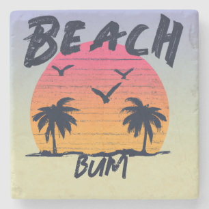 Beach/coastal/tropical/Hawaiian Stone Coaster