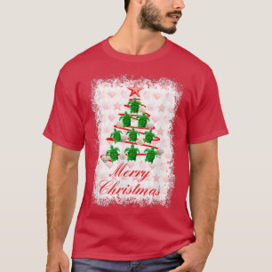 Beach Coastal Xmas Merry Christmas  T-Shirt