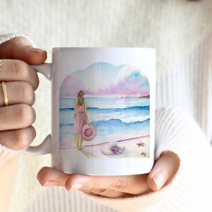 Beach Coffee Mugs - Valentine's Day Gifts for Her