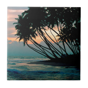 Beach Colombo Sri Lanka Tile