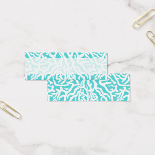 Beach Coral Reef Pattern Nautical White Blue