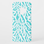 Beach Coral Reef Pattern Nautical White Blue Case-Mate Samsung Galaxy S9 Case<br><div class="desc">This pretty ocean / beach-inspired repeating nautical pattern looks like an intricately-woven coral reef in white on a beachy - blue background. The elegant coral reef pattern is made in a stencil look. The colour of blue is reminiscent of bright, clear tropical seas. This simple, modern design is perfect for...</div>