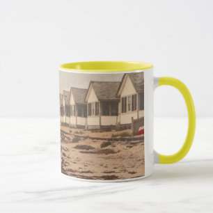 beach cottages mug