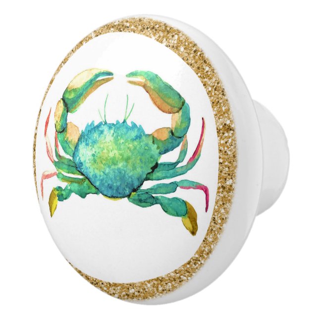 Beach Crab Drawer Knobs (Right)