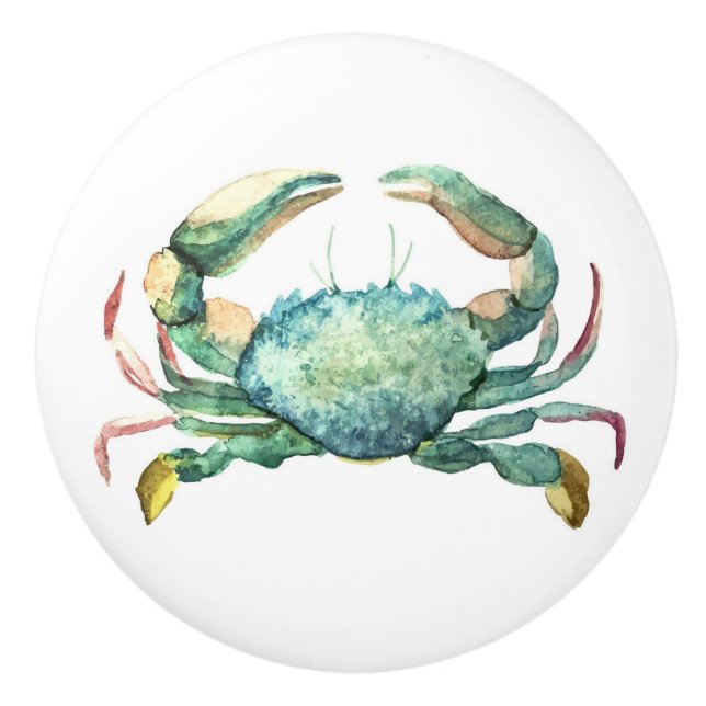 Beach Crab Drawer Knobs (Front)