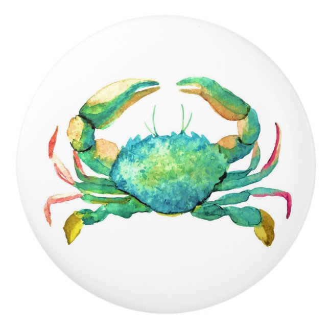 Beach Crab Drawer Knobs (Front)