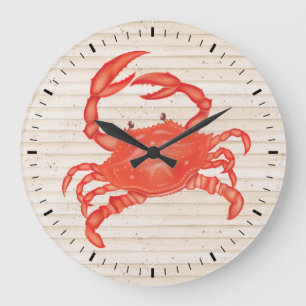 Beach Crab Wall Clock - SRF