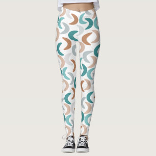Beach Crescents  Leggings