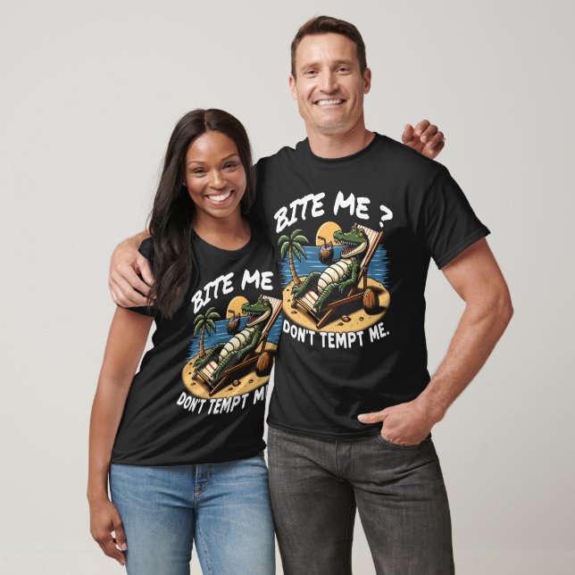 Beach Croc's Cheeky Challenge T-Shirt (Unisex)