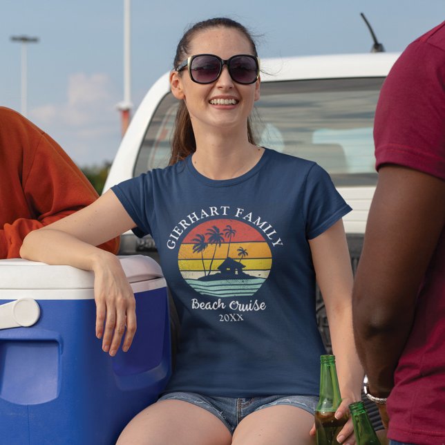 Beach Cruise Family Reunion Daughter Matching T-Shirt (Creator Uploaded)