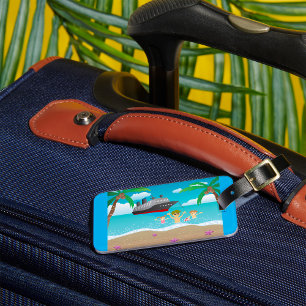 Beach Cruise Luggage Tag