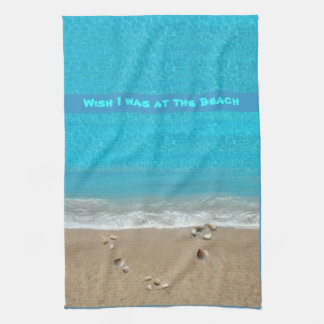 Beach (customisable) Kitchen Towel