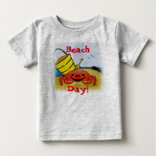Beach Day Baby Fine Jersey T-Shirt