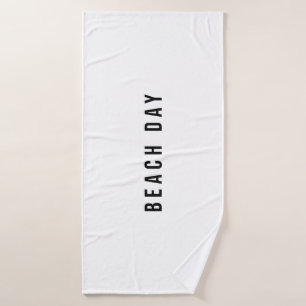 Beach Day Bath Towel