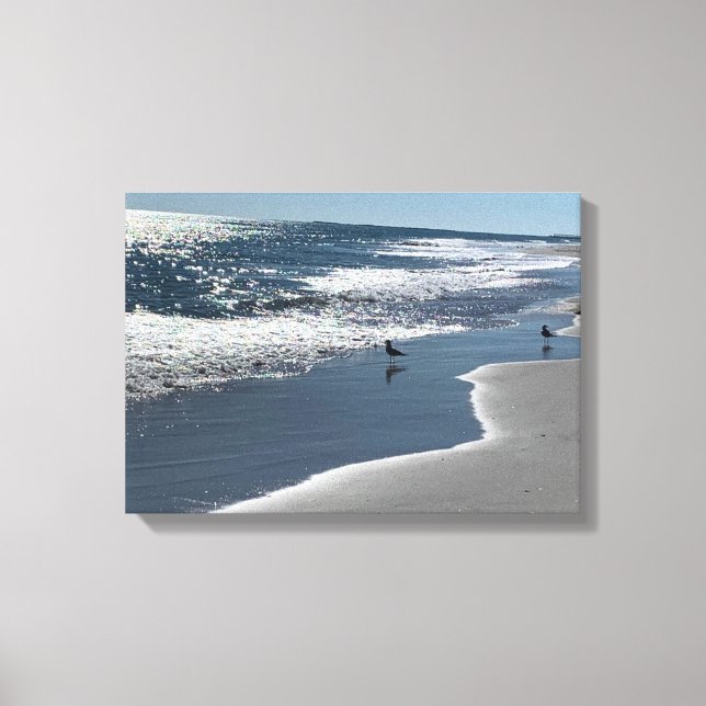 Beach Day Bliss Canvas Print (Front)