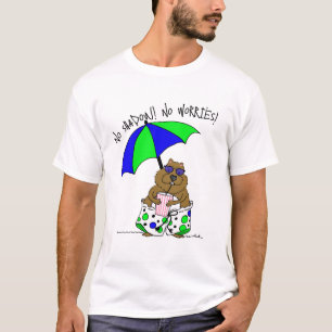 Beach Day Groundhog T-Shirt