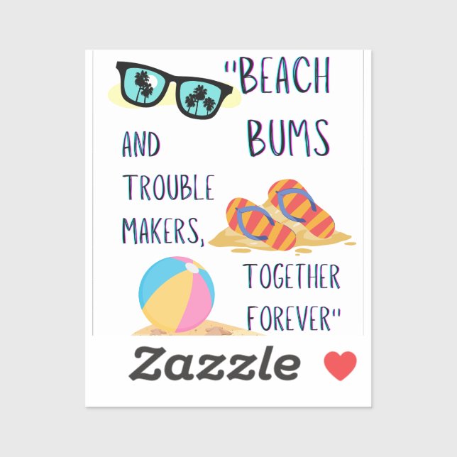 beach day quote (Sheet)