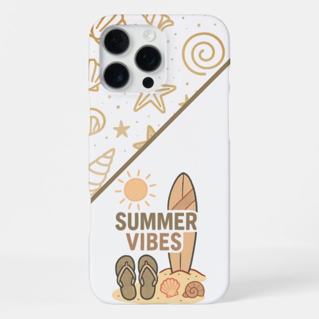 Beach Days Ahead iPhone Case (Back)