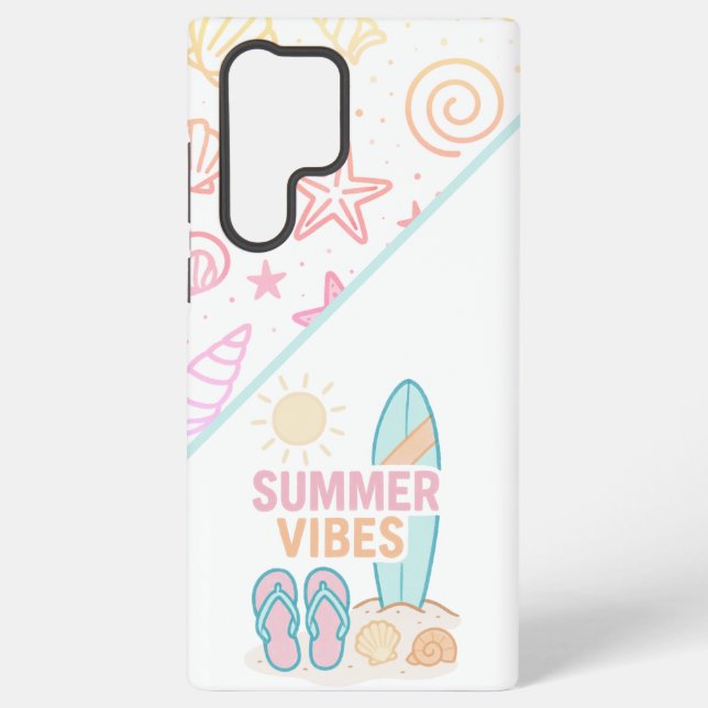 Beach Days Ahead Samsung Galaxy S22 Ultra Case (Back)