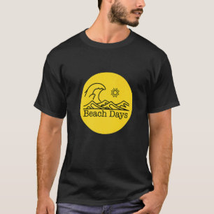 Beach Days Fun In The Sun Graphic T-Shirt