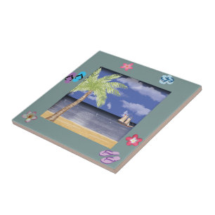 Beach Designed Tile