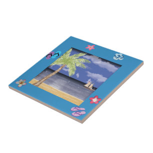 Beach Designed  Tile
