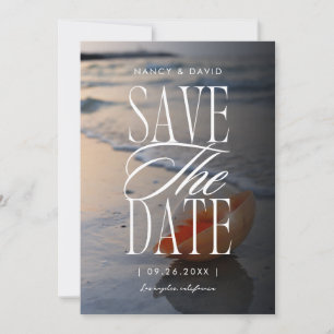 Beach Destination Wedding Save The Date