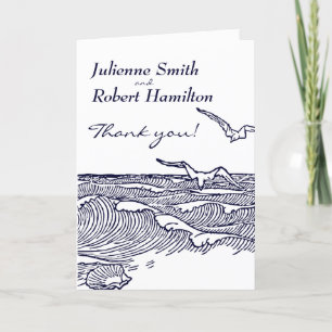 Beach Destination Wedding Thank You