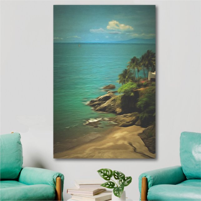 Beach Dream 0026 Art Canvas Print (Creator Uploaded)