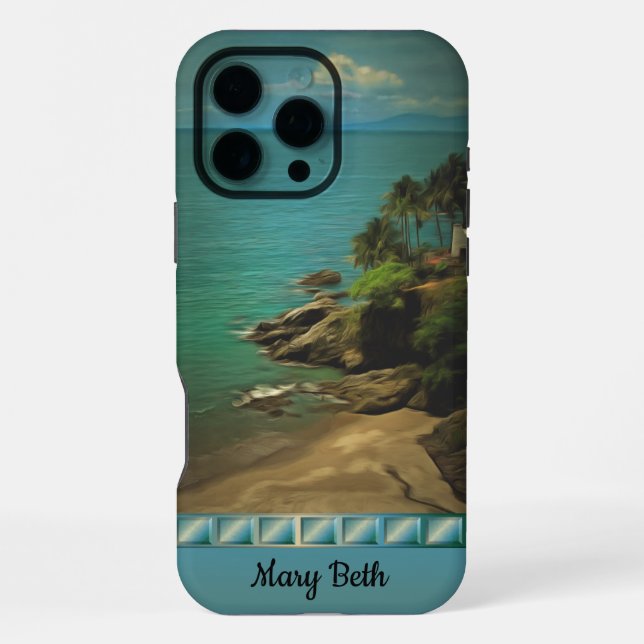 Beach Dream 0026 iPhone Case (Back)