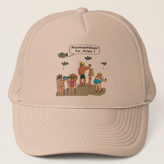 "Beach Droppings" Hat (Front)