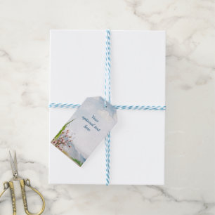 Beach Dune Romance Wedding Gift Tags