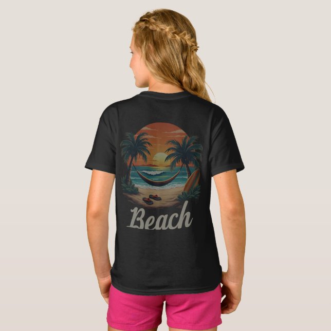  Beach Escape T-shirt (Back Full)