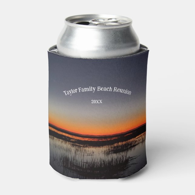 Beach Family Reunion Can Cooler (Can Front)