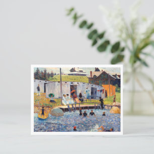 Beach famous landscape Postcard