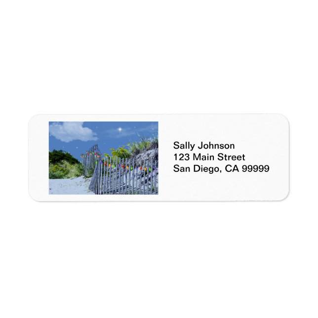 Beach Fence & Dunes (Front)
