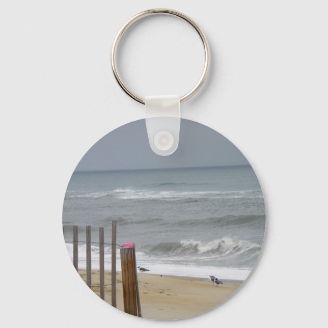 Beach Fence - Keychain (Front)