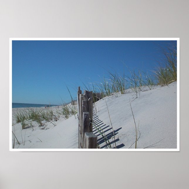 beach fence poster (Front)