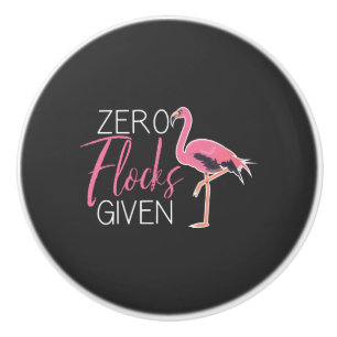 Beach Flamingo Summer Ceramic Knob