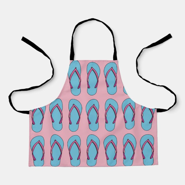 Beach Flip Flops Apron (Front)