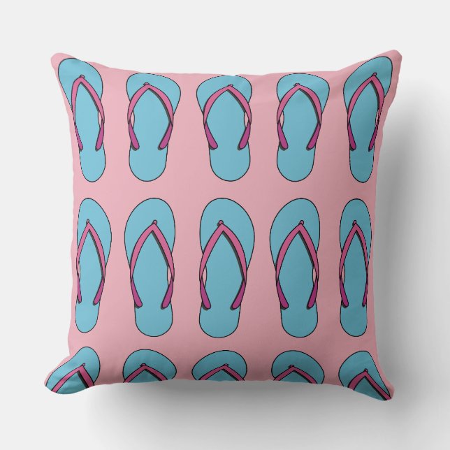Beach Flip Flops Cushion (Front)