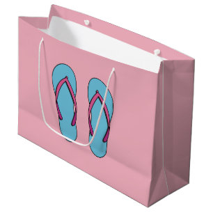 Beach Flip Flops Large Gift Bag