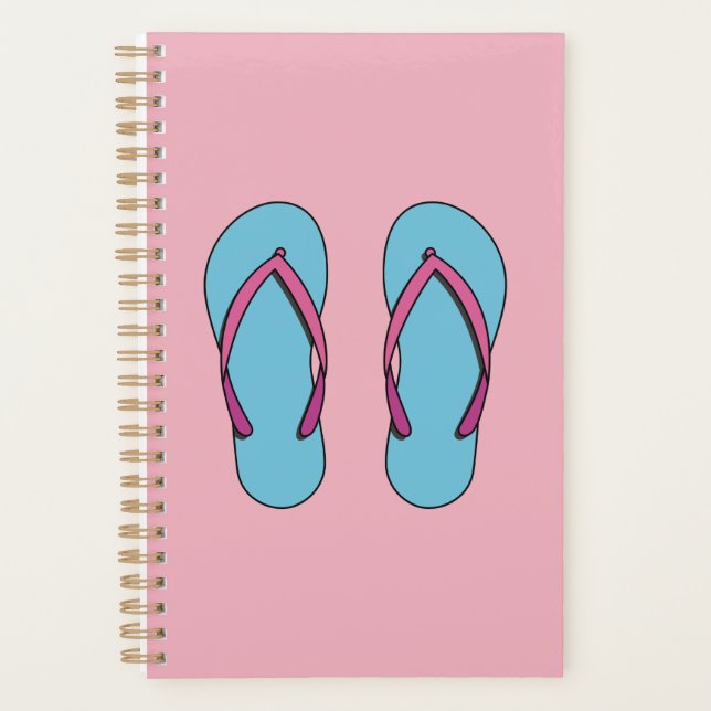 Beach Flip Flops Planner (Front)